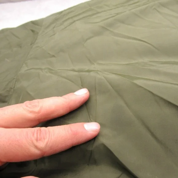 Abercrombie Fitch Down Jacket Men Large‎ Green Water Resist Puff VTG RARE 70 80s